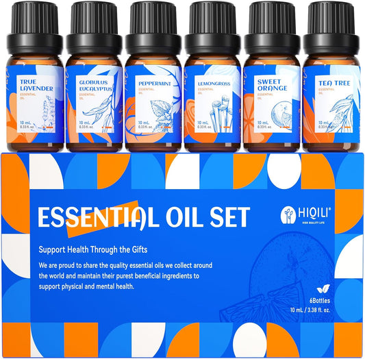 HIQILI Essential Oils for Diffusers for Home