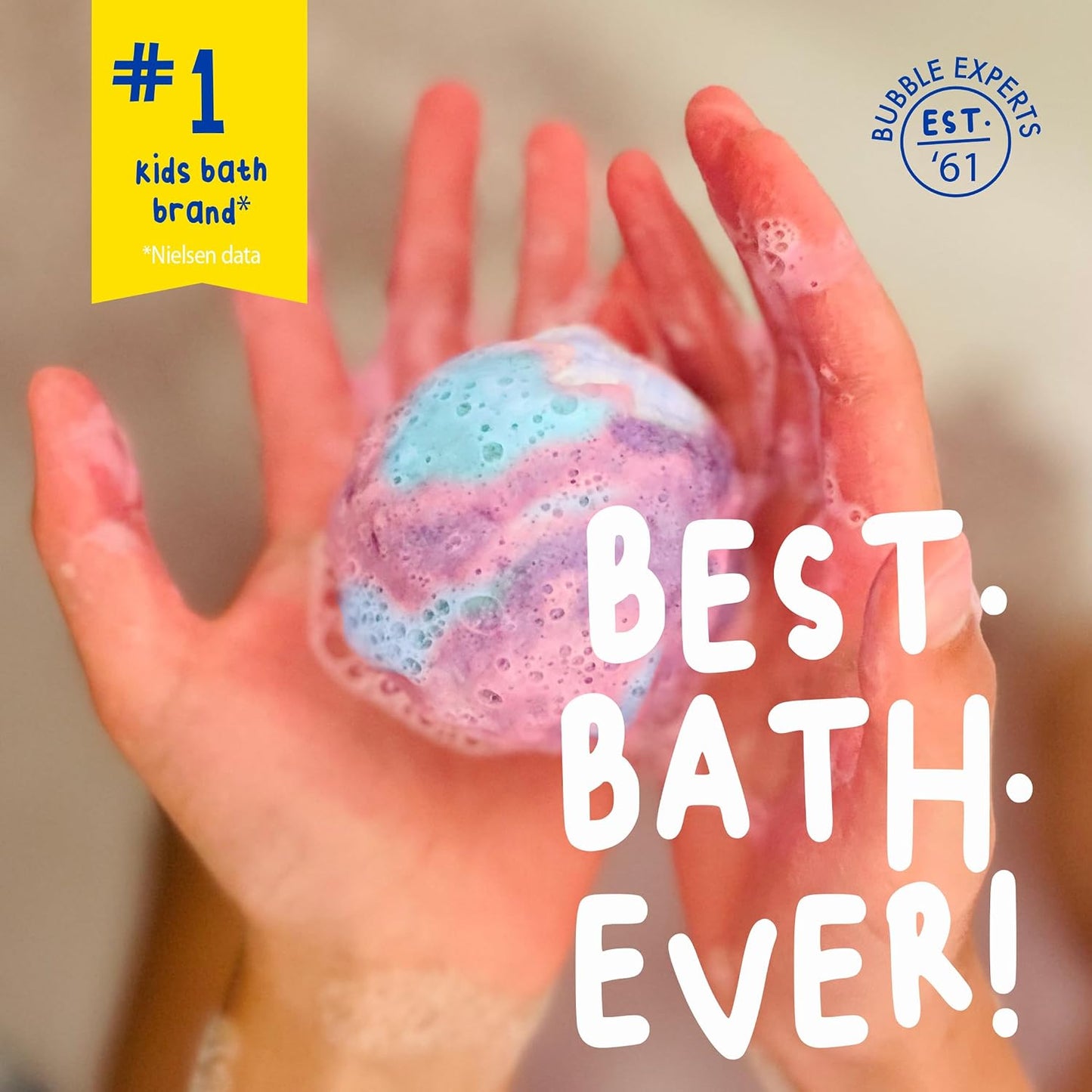 Mr. Bubble Galaxy Bath Bombs, Signature Bubble Gum Scent, Set of 8 Different Bath Bomb Planets
