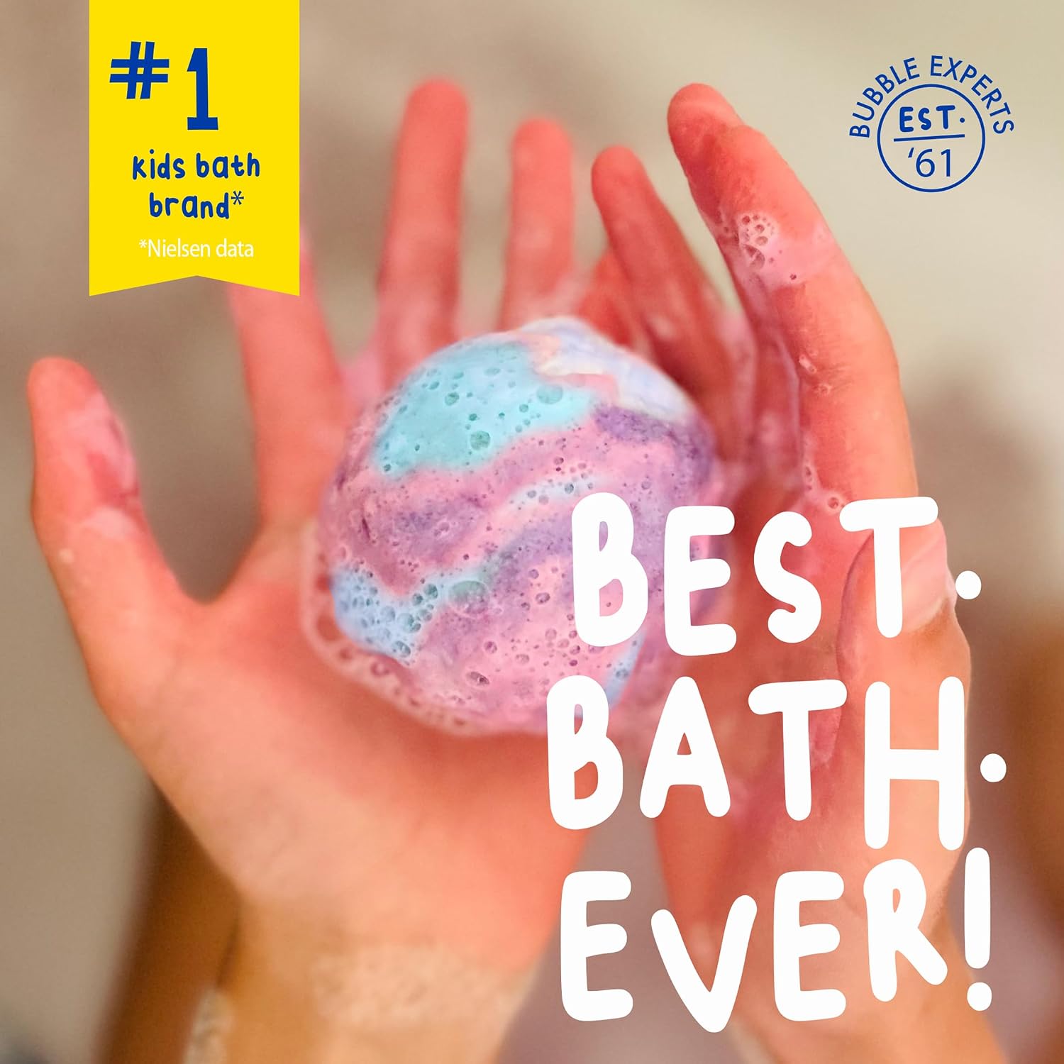 Mr. Bubble Galaxy Bath Bombs, Signature Bubble Gum Scent, Set of 8 Different Bath Bomb Planets