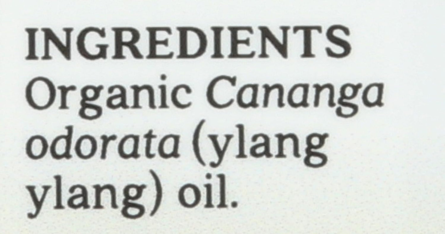 Aura Cacia Organic Ylang Ylang, 0.25 FZ
