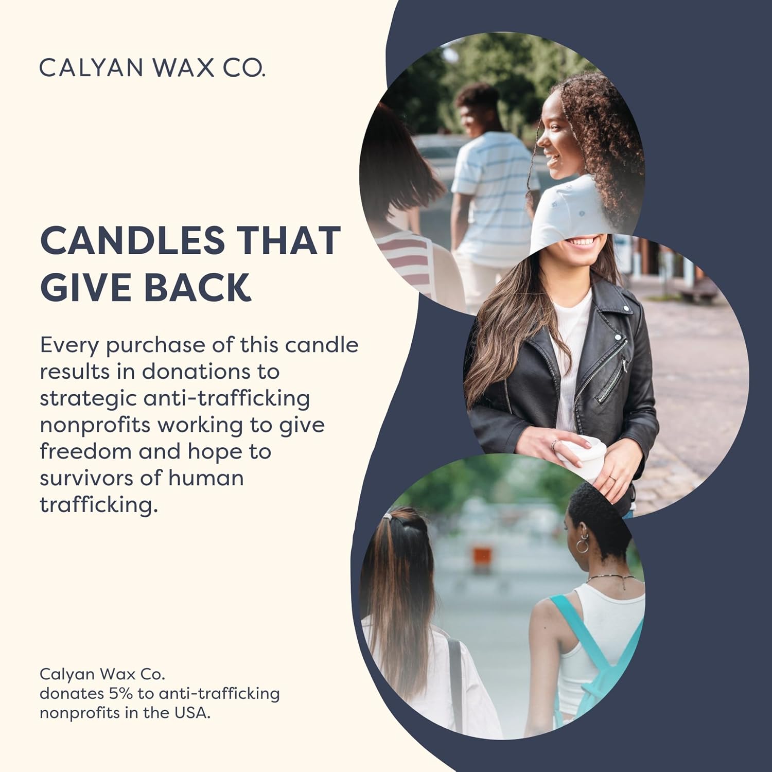 Calyan Wax Co. Evergreen & Eucalyptus Scented Candle - 57 Hour Burn - Luxury Clean Soy Wax Candles - Long Lasting Amber Glass Jar Candle for Home - 7.2oz