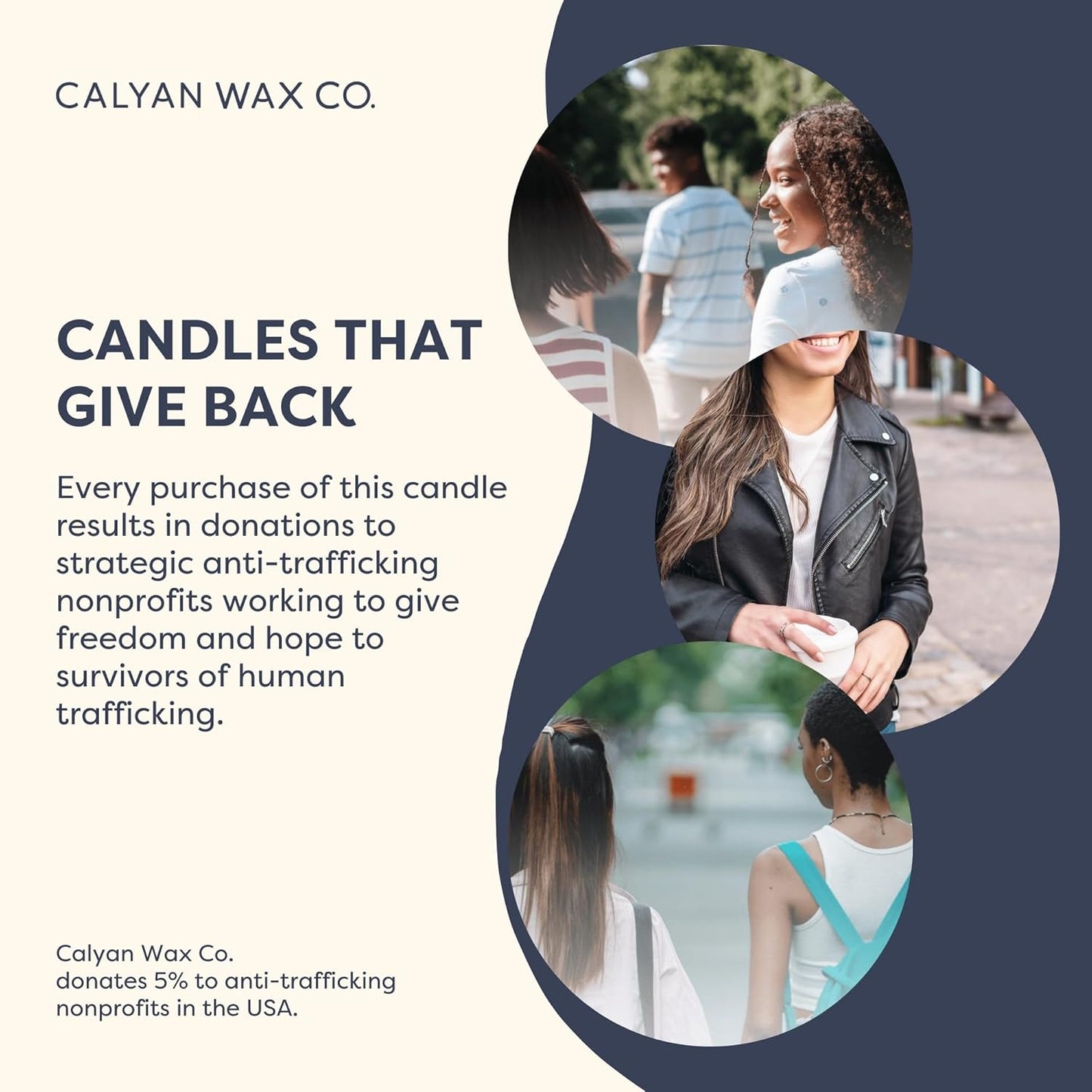 Calyan Wax Co. Evergreen & Eucalyptus 3 Wick Scented Candle - 30 Hour Burn - Luxury 3 Wick Soy Candles - Clean Soy Wax Candles - Long Lasting Large Glass Jar Candle for Home - 8oz