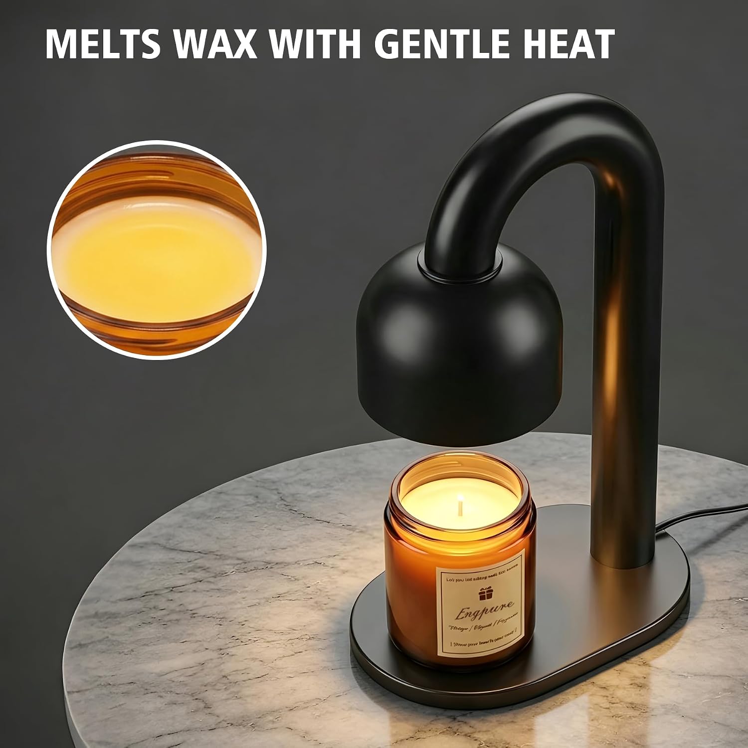 Engpure Candle Warmer Lamp with Timer Dimmer Adjustable Height for New Home Decor, Birthday Gifts for Women,Candle Warmer for Women Mom Mother's Day Gfit