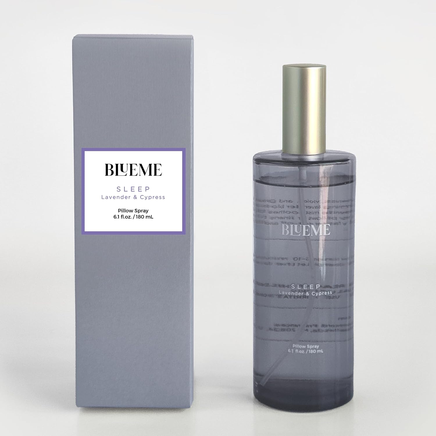 Blueme Sleep Pillow Spray 180 mL, Wellness Fragrance with Aromatherapy Essential Oils