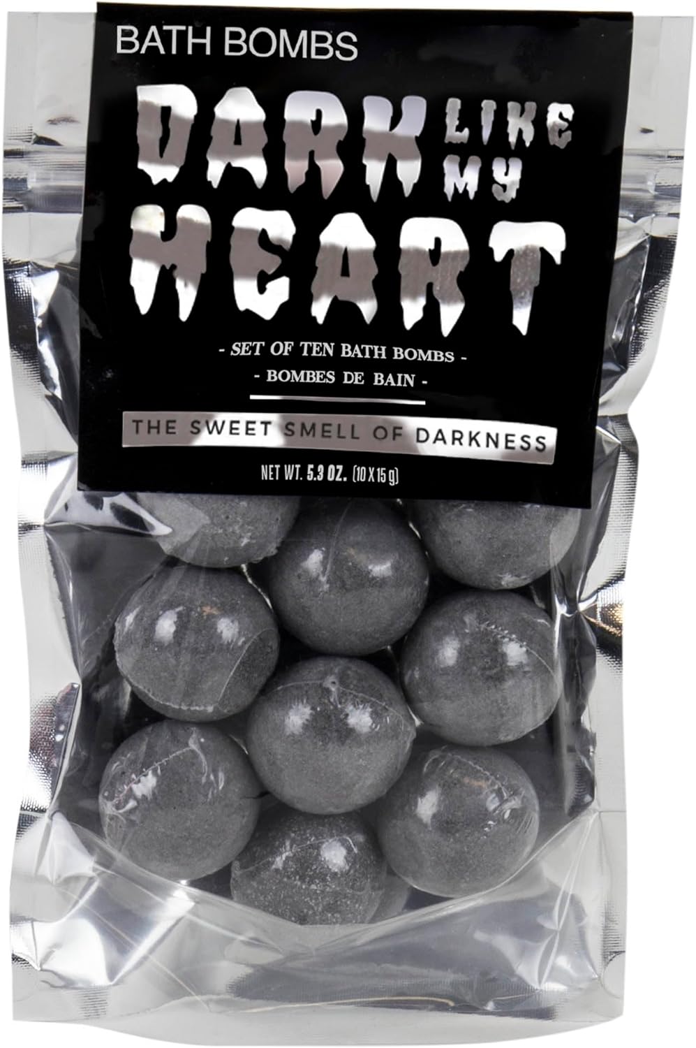 Gift Republic Like My Heart Black Bath Bombs GR450126