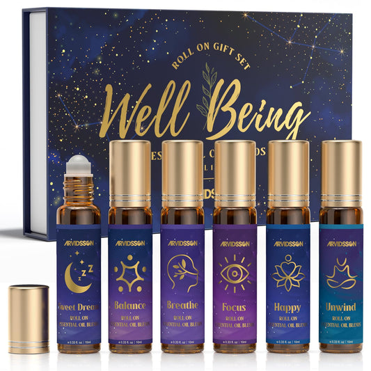 ARVIDSSON Essential Oils Roll On Set