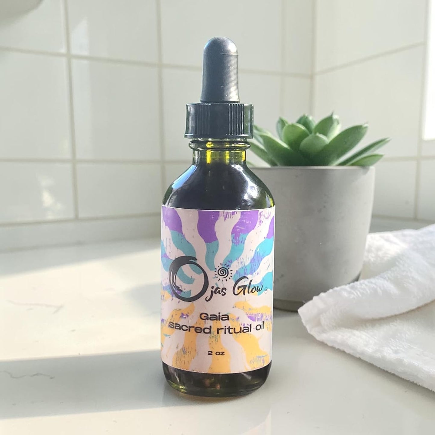 Gaia Sacred Ritual Facial Oil *Organic Oils*Jojoba*Hemp*Apricot Kernel*Pomegranate *Kalahari Melon Seed*Castor*Sea Buckthorn*Rosehip*Watermelon*Acai*Carrot Seed*Manuka Honey