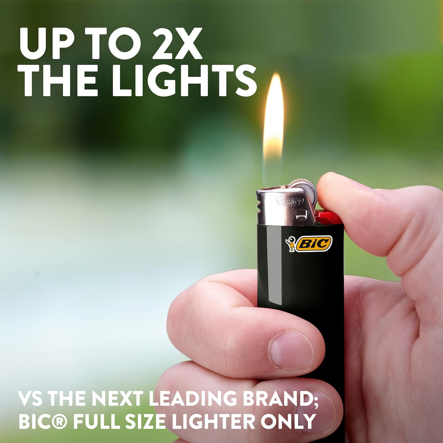 BIC Special Edition Skulls Series Maxi Pocket Lighters, Great for Lighting Candles, Set of 8 Lighters