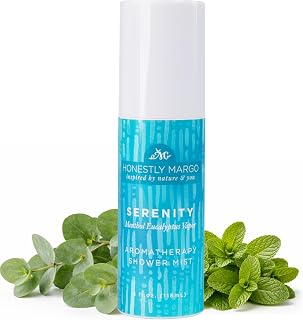 Honestly Margo Aromatherapy Shower Mist Spray Eucalyptus (4 Fl Oz, Pack of 1) – Wellness Spray with Essential Oils for Shower Steam, Personal Space Mist – Cruelty-Free Body Care & Bath Products