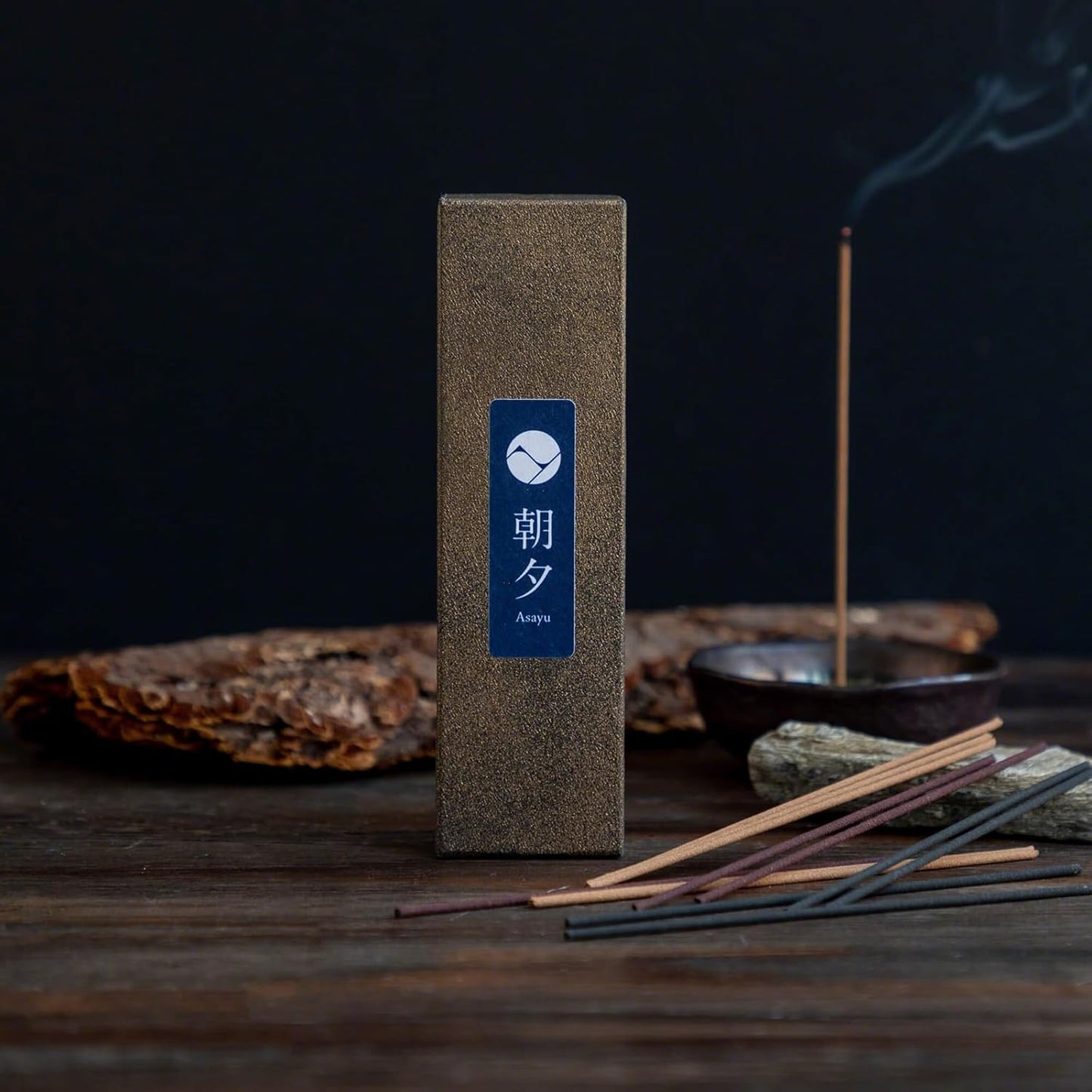 Asayu Japan Incense Sticks Assortment - 5 Natural Fragrances, 20g, 100% Made in Japan Incense Sampler Variety Pack - for Yoga, Zen Meditation & Relaxation