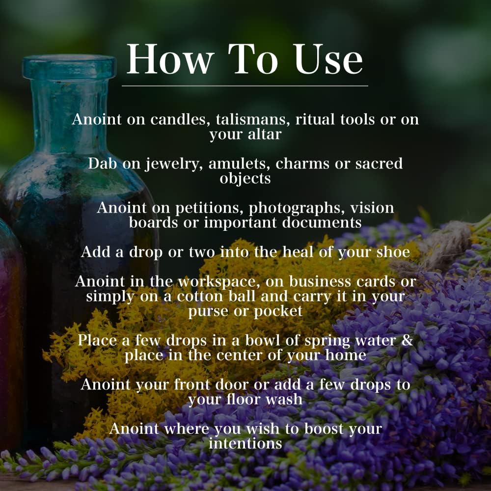 Attraction Pure Essential Oil Aromatherapy Blend for Manifestation, Abundance, Money, Love & Prosperity