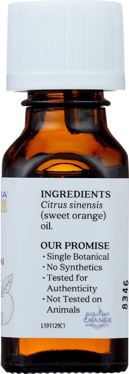 Aura Cacia Essential Oils - Sweet Orange - 0.5 oz (15 ml)