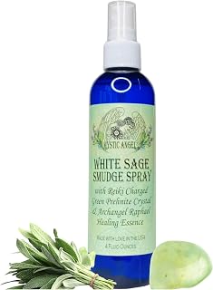Sage Smudge Spray for Clearing Negative Energy, 4 Fl Oz