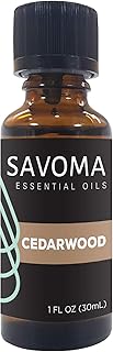 Savoma Cedarwood Essential Oil, 1 Fluid Ounce