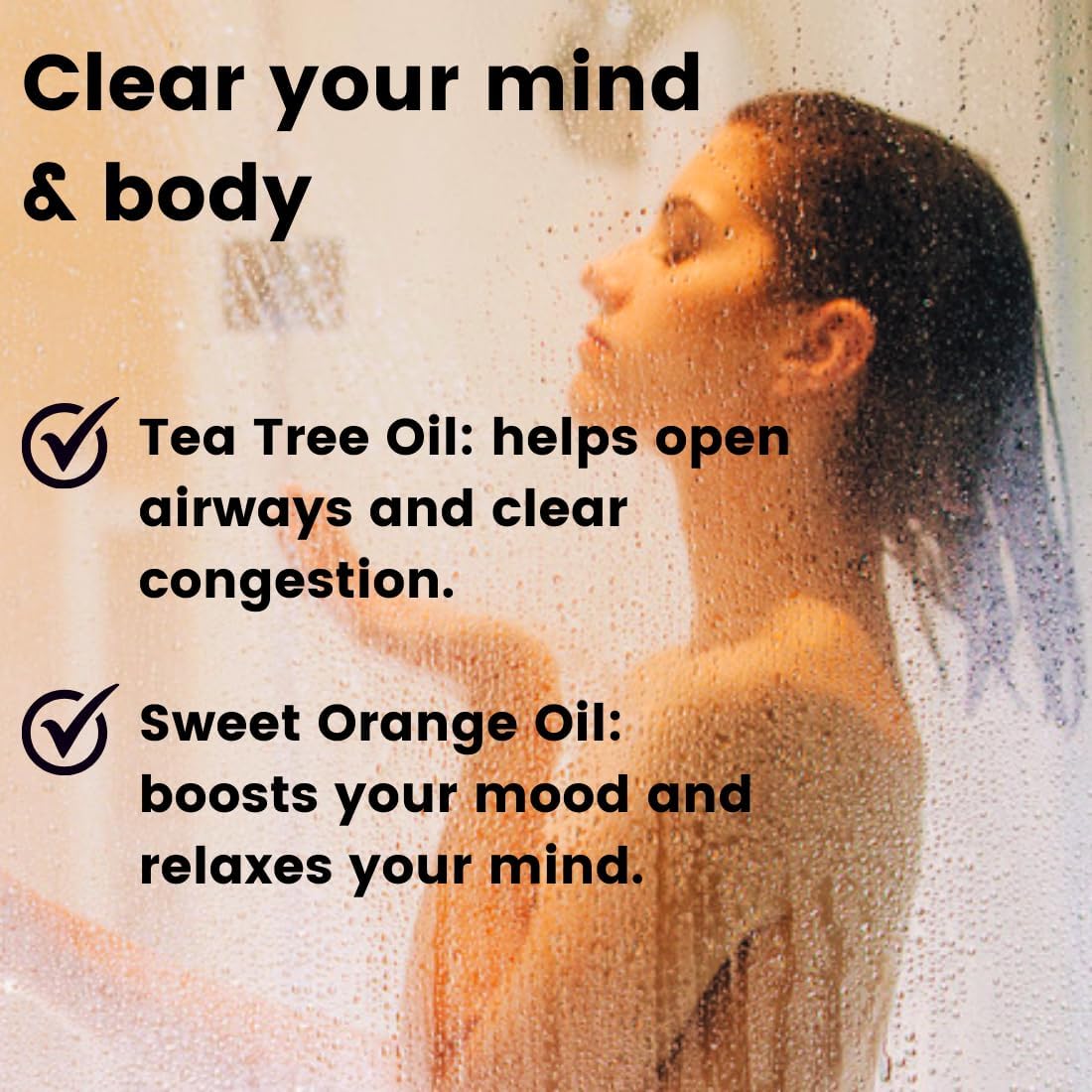 Pure Energizing Sport Shower Steamers - Natural Orange and Tea Tree Essential Oils, Made in USA, Muscle Recovery for Athletes, Gifts for Runners, Energizing Birthday Gifts for Men