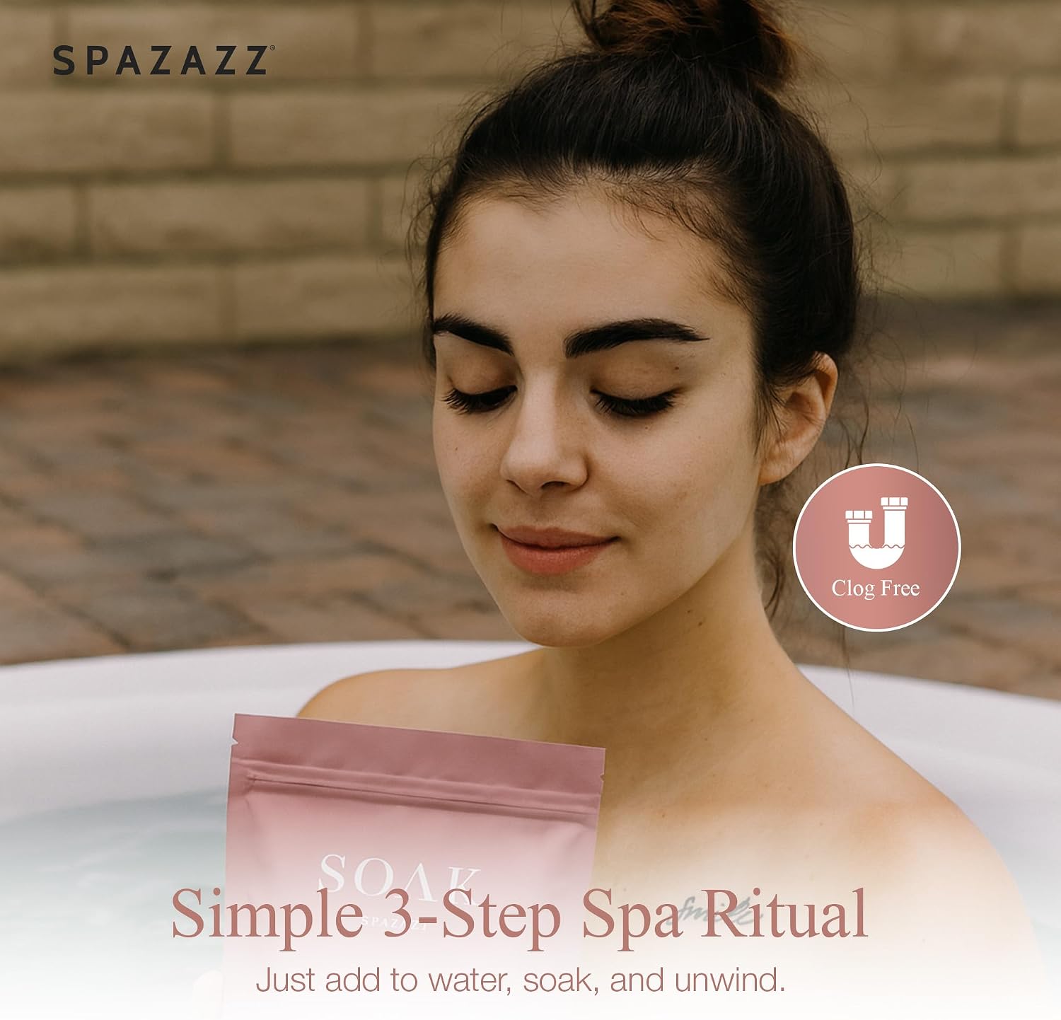 Spazazz Dead Sea Bath Salts with Magnesium & Arnica – Aromatherapy Mineral Bath Soak for Relaxation. Bathtub Soaking Salts – 33.3oz Silky Chamomile Ripple Salt Crystals with Bath Salt Scoop