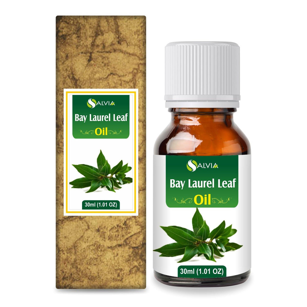 Salvia Bay Laurel Leaf Oil (Laurus Nobilis) 100% Pure & Natural Undiluted Essential Oil