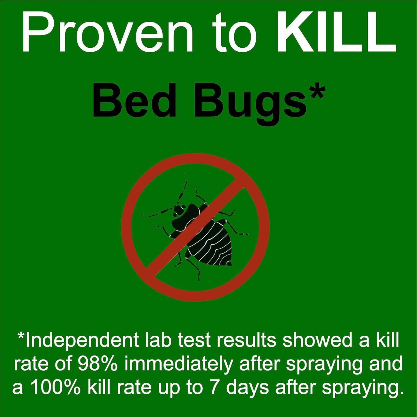 Premo Guard Bed Bug Killer Spray 16 oz - University Tested 100% Kill Rate - Natural Non Toxic, Stain & Scent Free - Kill Bedbugs & Mites On Bed & Blankets, Furniture, Clothing - Child & Pet Safe