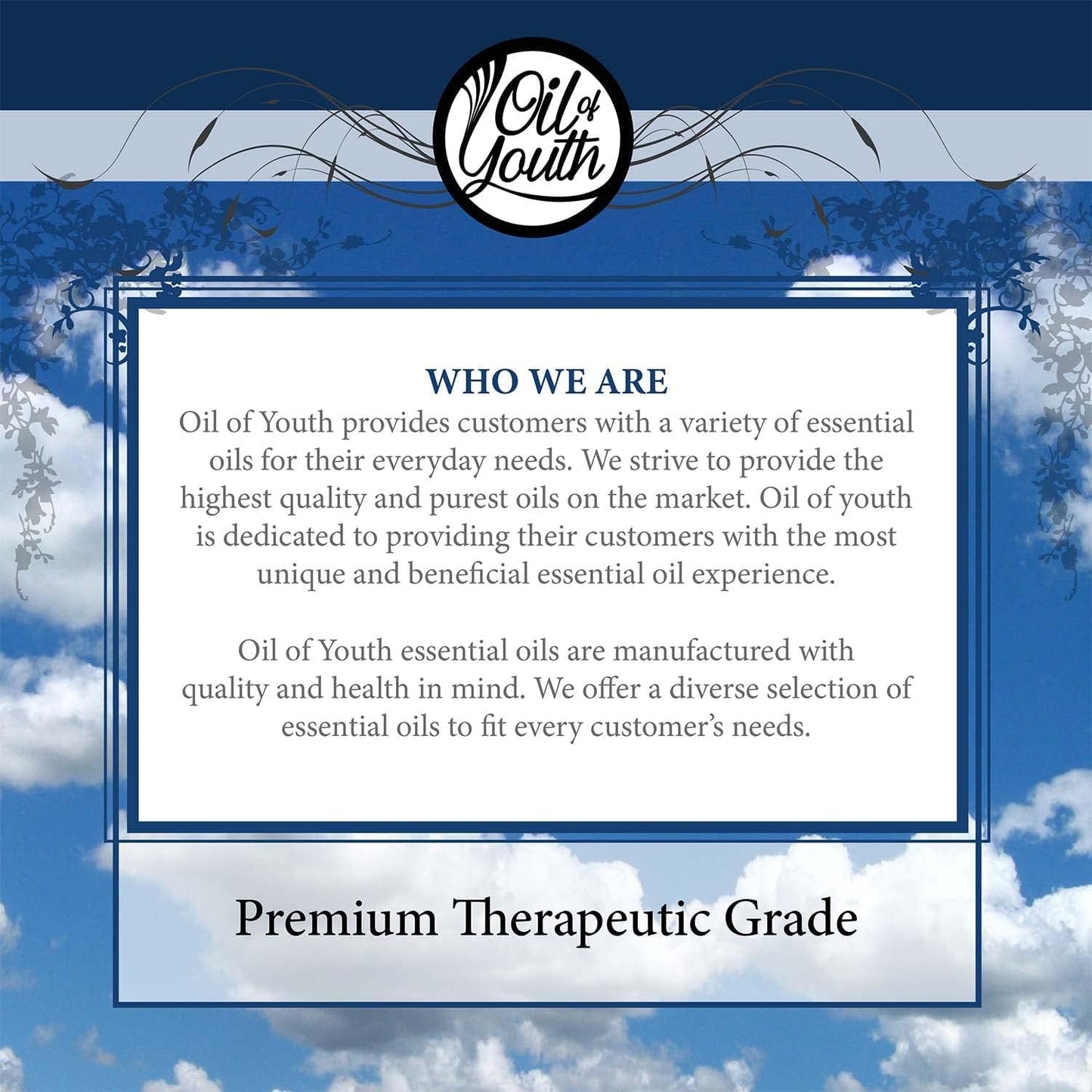 Oil of Youth Essential Oils 4oz - Cedarwood Essential Oil - 4 Fluid Ounces