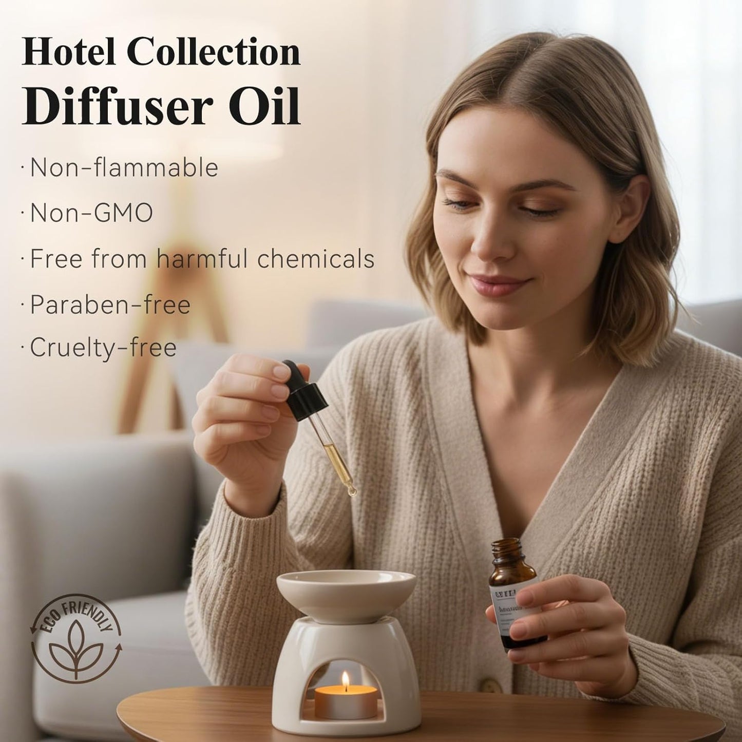 My Way Diffuser Oil Waterless Hotel Essential Oils for Diffusers for Home Inspired by The 1 Hotel Miami Scent - Premium Hotel Collection Diffuser Oil - 10 ml, 0.34 fl oz
