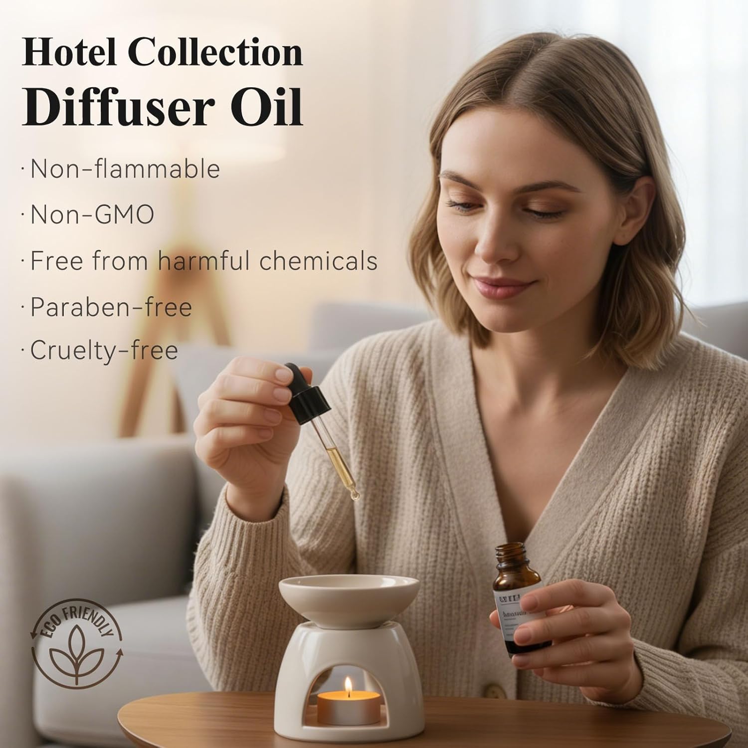 My Way Diffuser Oil Waterless Hotel Essential Oils for Diffusers for Home Inspired by The 1 Hotel Miami Scent - Premium Hotel Collection Diffuser Oil - 10 ml, 0.34 fl oz