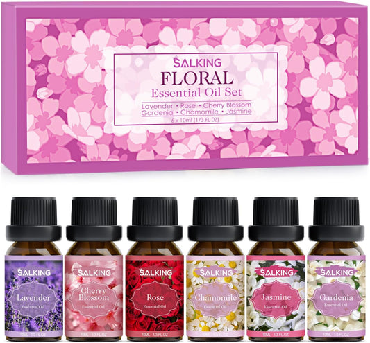 SALKING Floral Essential Oils Set