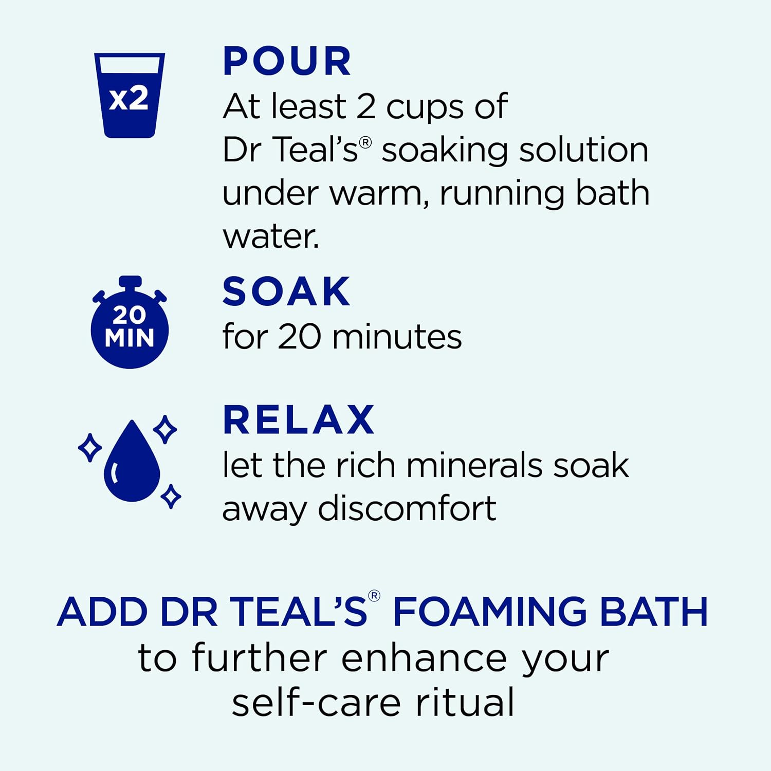 Dr Teal's Epsom Salt Magnesium Soak, Arnica Body Relief with Arnica, Menthol & Essential Oils, 3 lbs (Pack of 2)