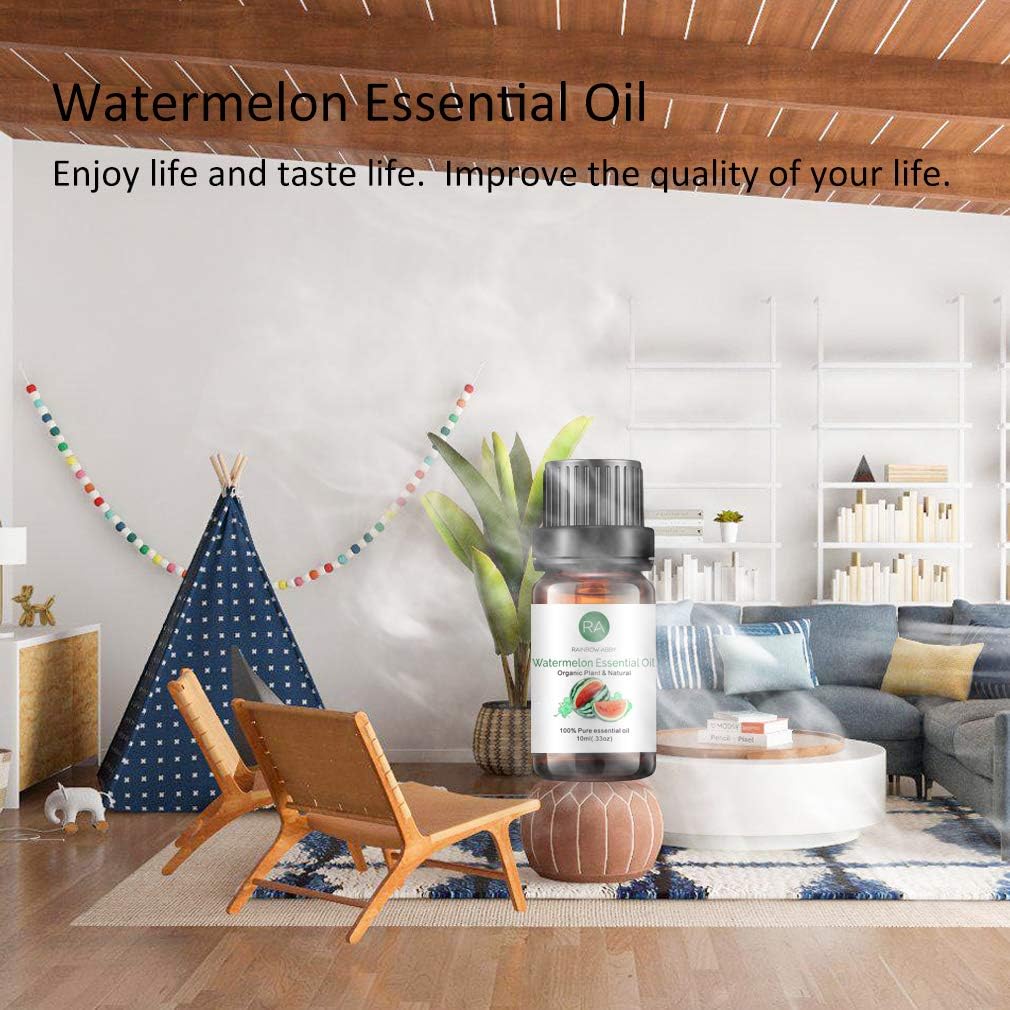 2-Pack Watermelon Essential Oil, Pure, Undiluted, Therapeutic Grade Watermelon Oil - 2x10 mL