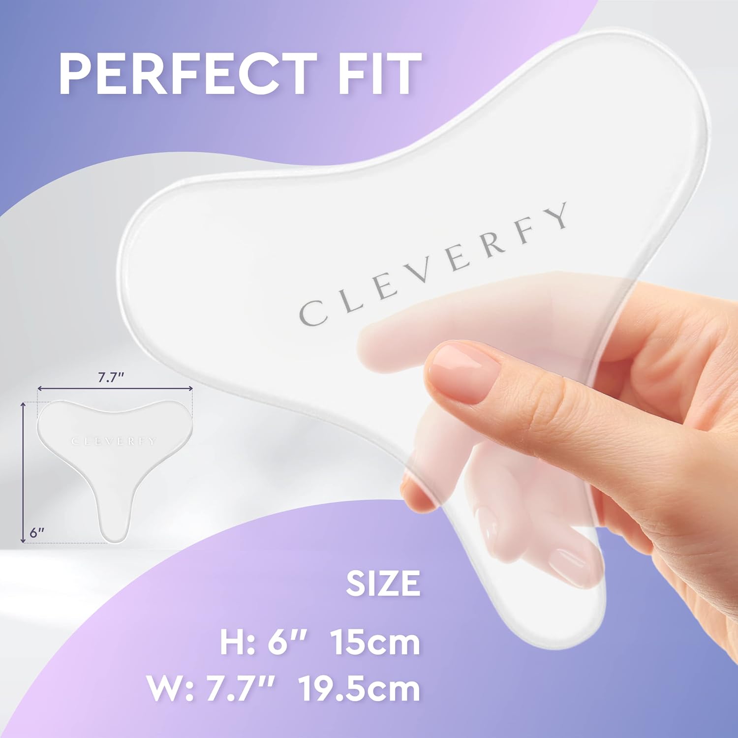 Cleverfy Self-Care Essentials: 6 Shower Steamers & 2-Pack TShape