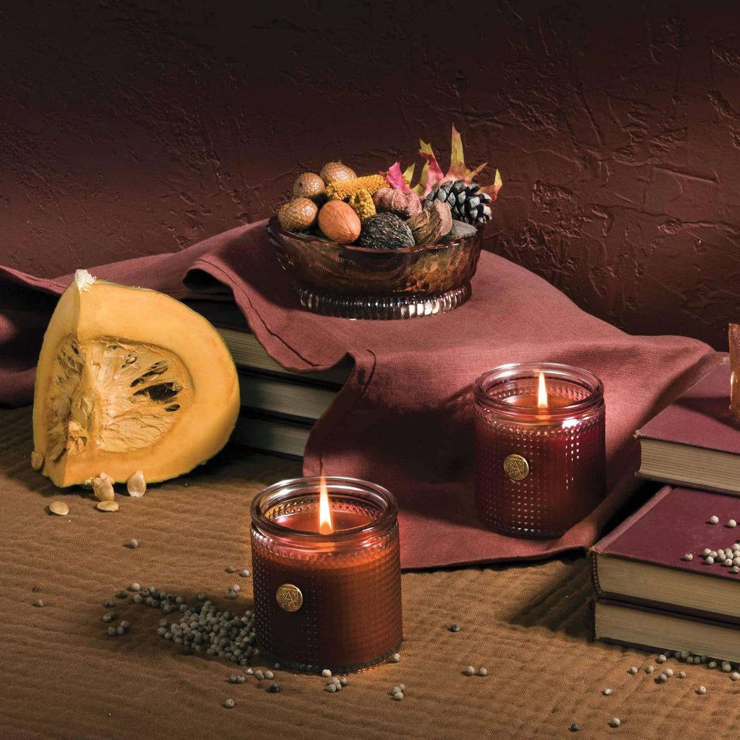 Aromatique Pumpkin Spice Potpourri Bag 11oz - Decorative Home Fragrance, Perfect Fall Decoration Long Lasting Room Air Freshener Deodorizer Sachet Botanicals or Catchall Bowl Filler Decor Centerpiece