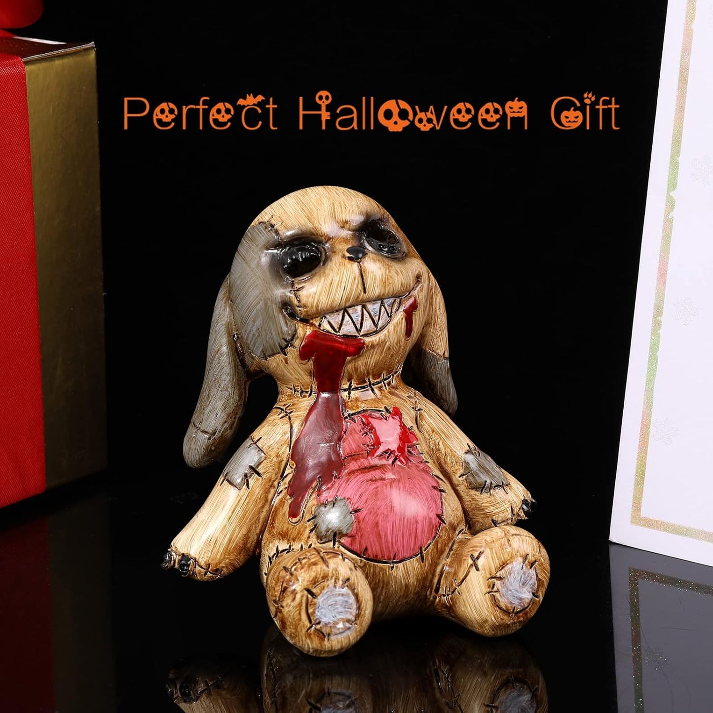 Cool Resin Doll Cone Incense Burner FriyGardcn Unique Incense Holder Desktop Indoor Halloween Decoration for Living Room，Bedroom，Yoga Room
