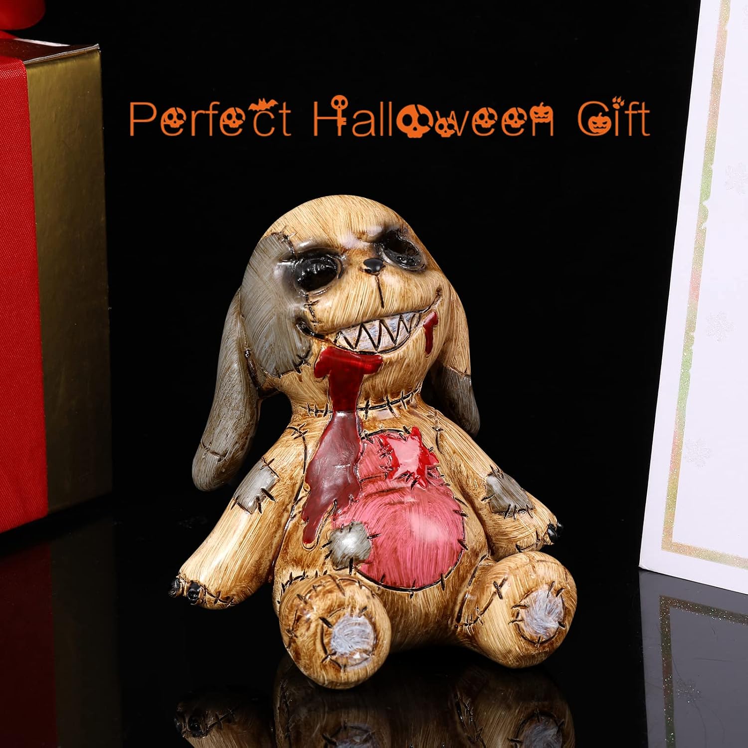 Cool Resin Doll Cone Incense Burner FriyGardcn Unique Incense Holder Desktop Indoor Halloween Decoration for Living Room，Bedroom，Yoga Room