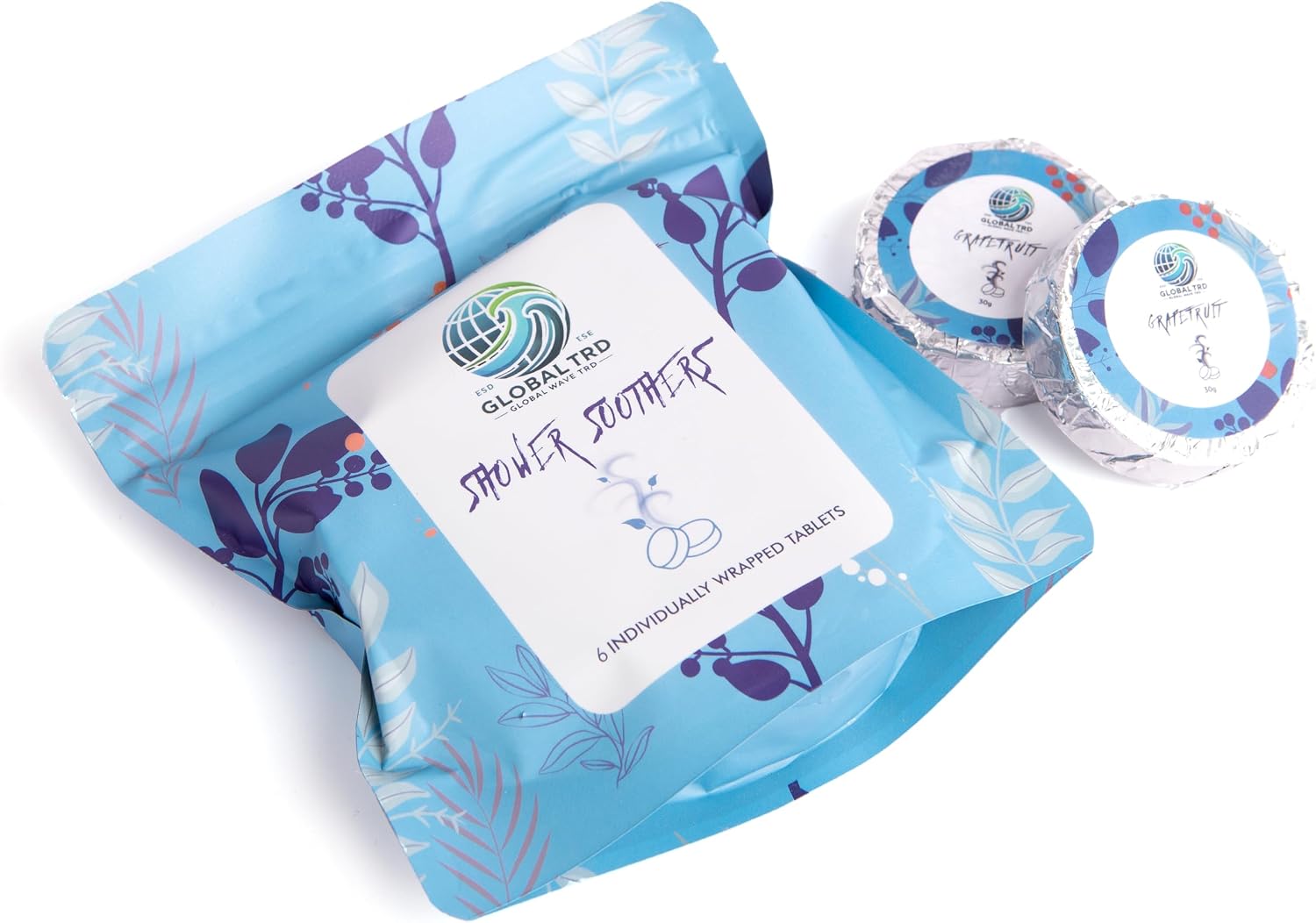 Eucalyptus Shower Steamers, Aromatherapy Shower Bombs, Menthol, Lavender, and Grapefruit
