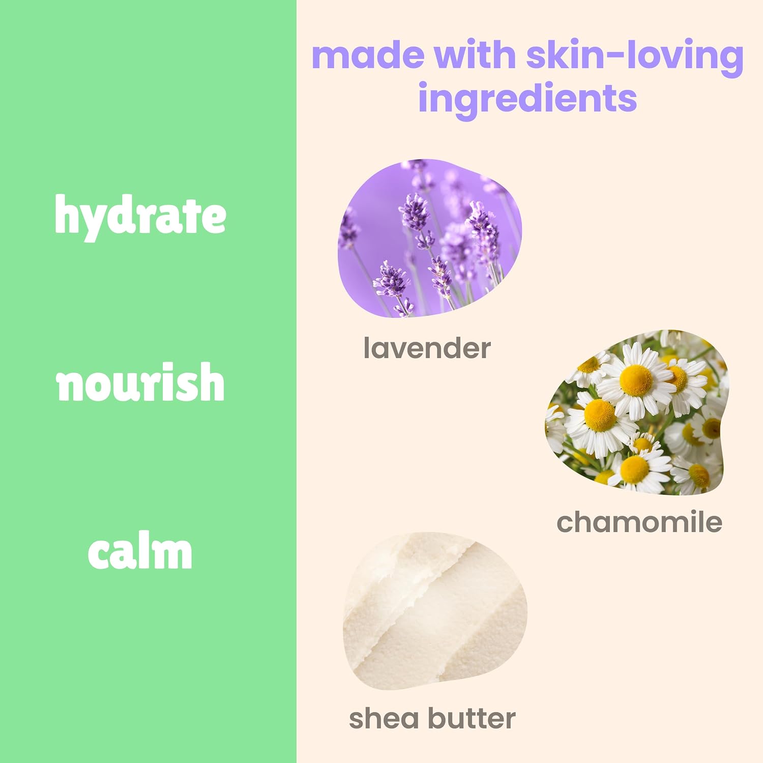 Baby Magic Calming Baby Bath, Lavender & Chamomile Scent, Specially Formulated for Baby's Delicate Skin, Made with Calendula, Tear Free, Hypoallergenic, Dermatologist Recommended, 30 Fl Oz