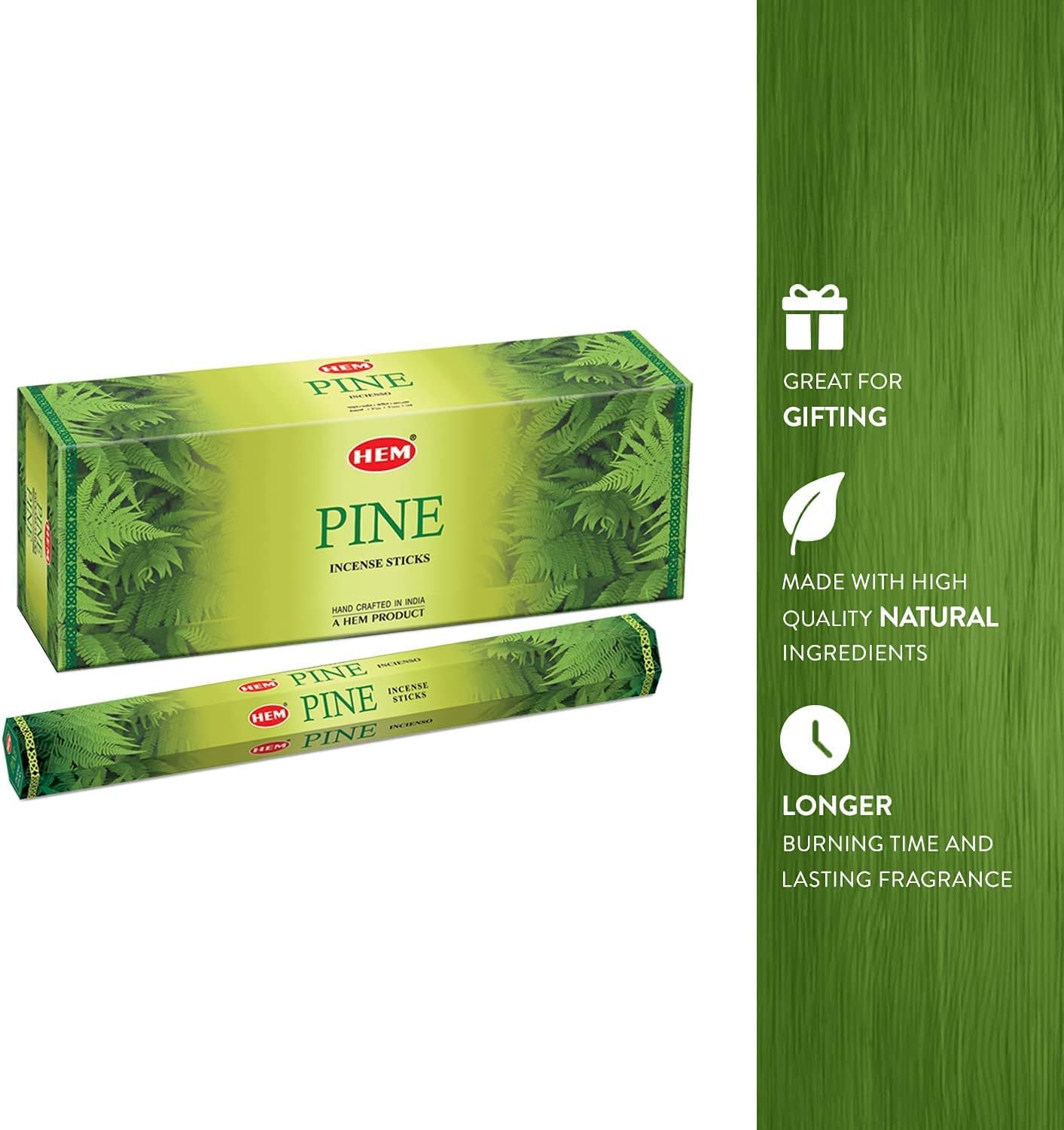 Hem Pine Incense stick,20 Sticks each- 6 pack