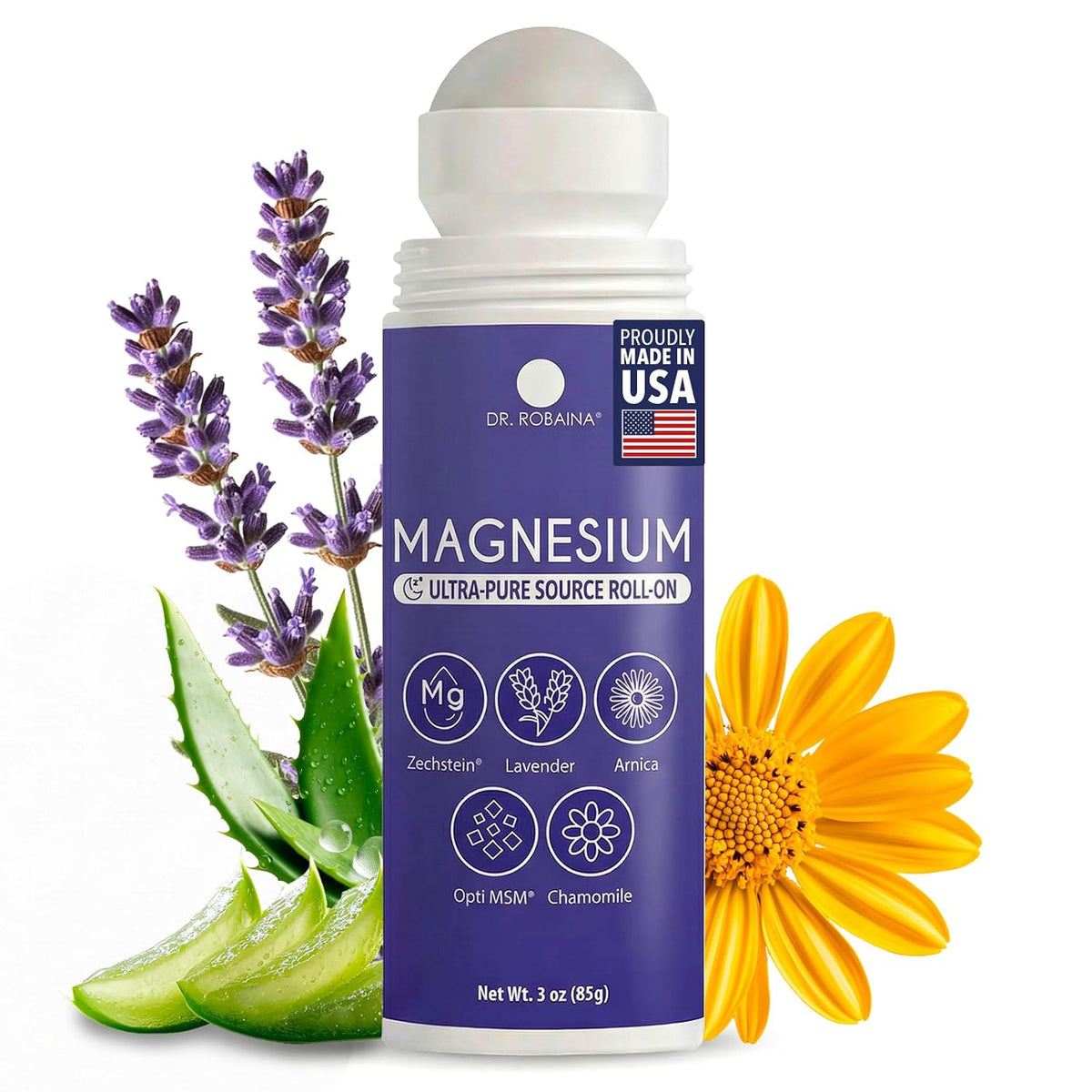 Dr. Robaina Lavender Magnesium Roll On
