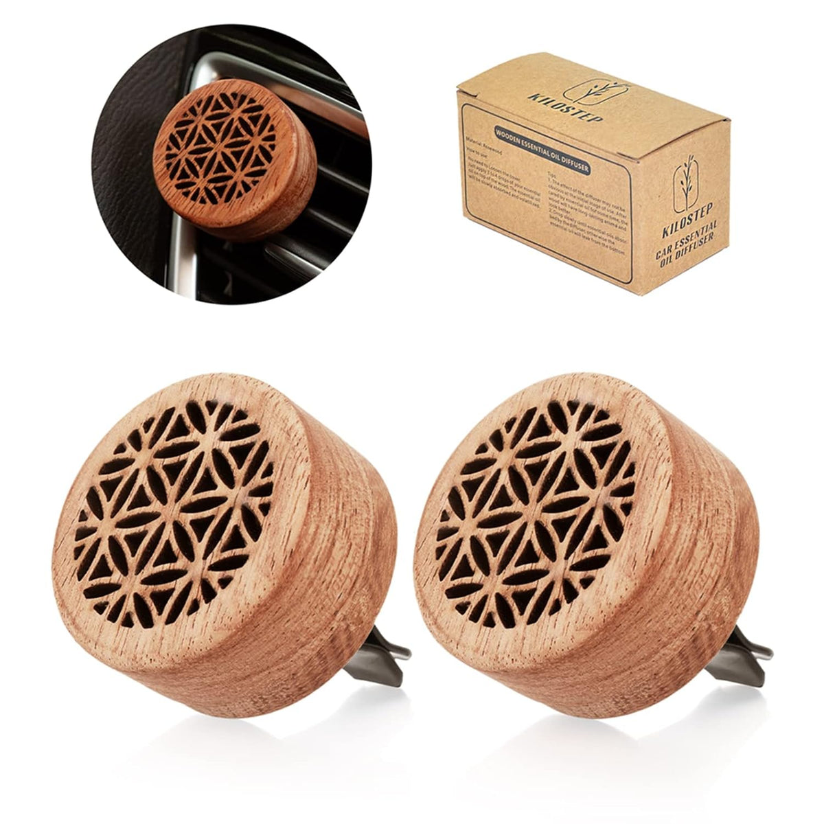 Essential Oil Car Diffuser