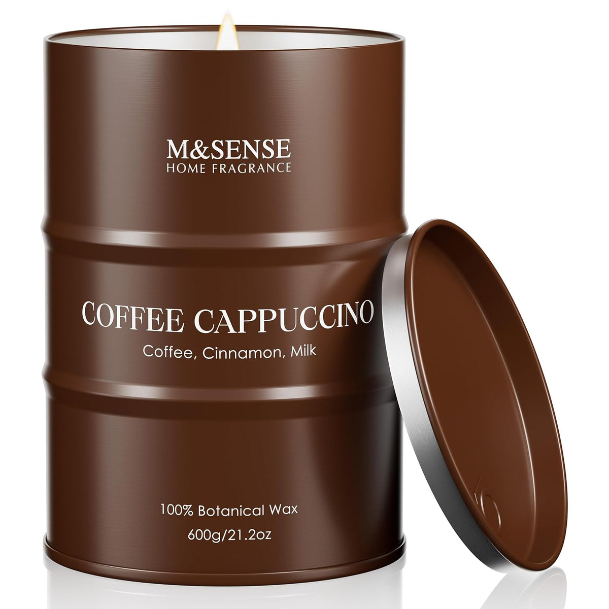M&SENSE Coffee Cappuccino Large Scented Candles Christmas Decor