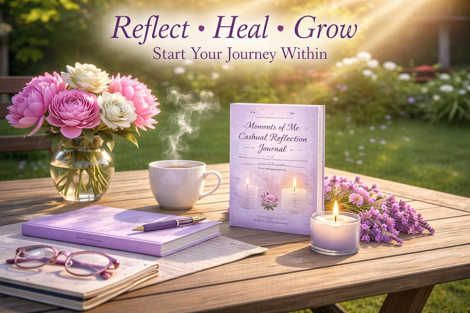 Moments of Me® Week 4 I Renew Ritual Bundle | Paradyce Bliss Candle & Comfort Bath Salt Set | Aromatherapy Self-Care Kit for Renewal, Relaxation & Emotional Reset