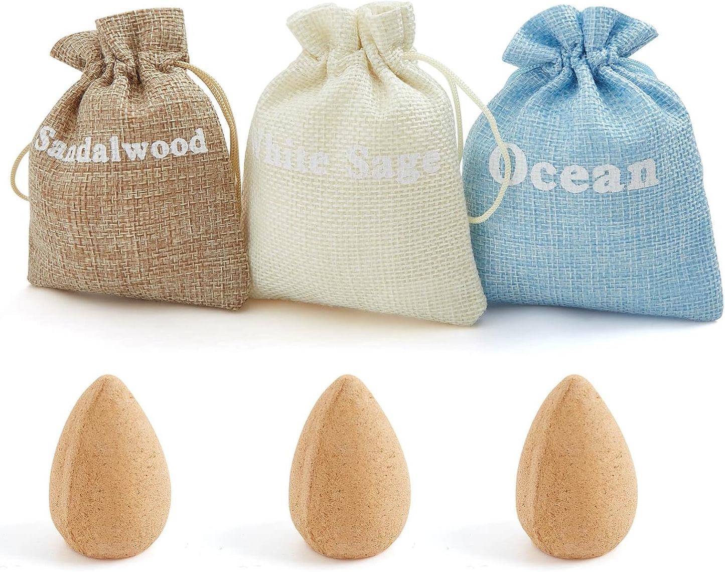 Backflow Incense Cones for Waterfall - Set of 6 Waterfall Incense Cones Lavender Jasmine Ocean Sandalwood White Sage Rose (Magic Hour)- Long Lasting Aroma for Positivity & Pure Air