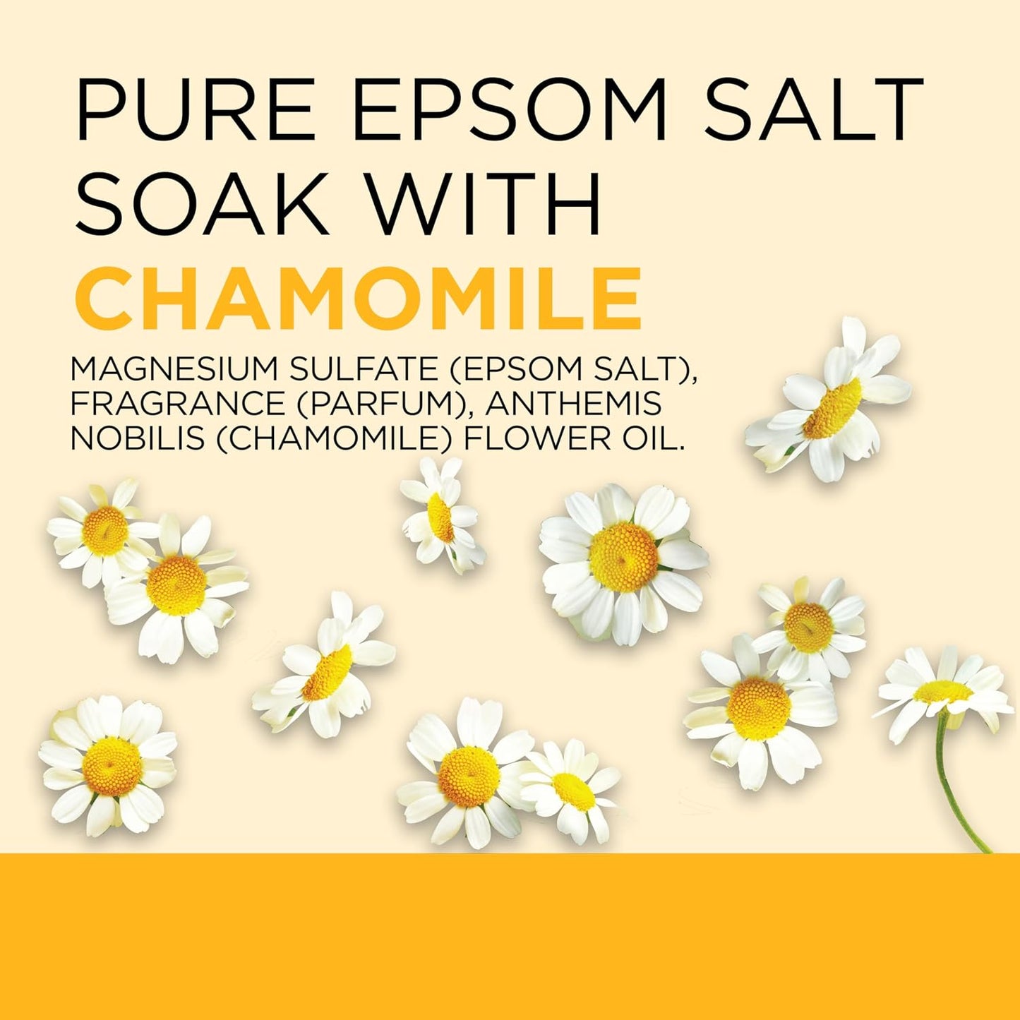Dr Teal's Epsom Salt Soaking Solution, Chamomile, 48 Oz