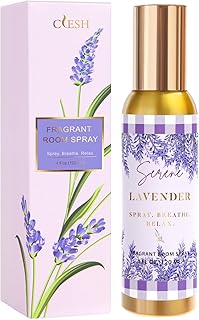 Room Spray, Serene Lavender, 4 fl oz, Air Freshener for Home, Long-Lasting Odor Eliminator for Bathroom and Office
