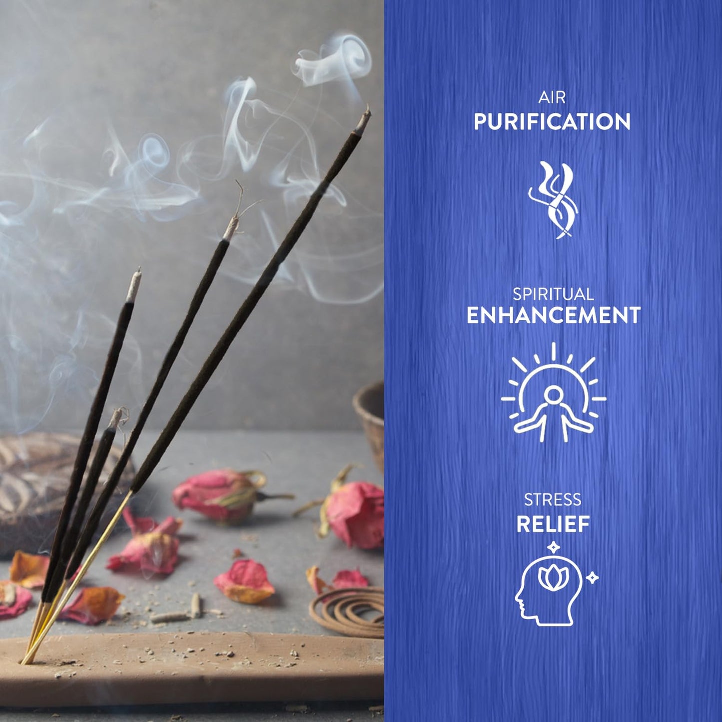 HEM Myrrh Incense Sticks - Pack of 6 - 120 count - 301g