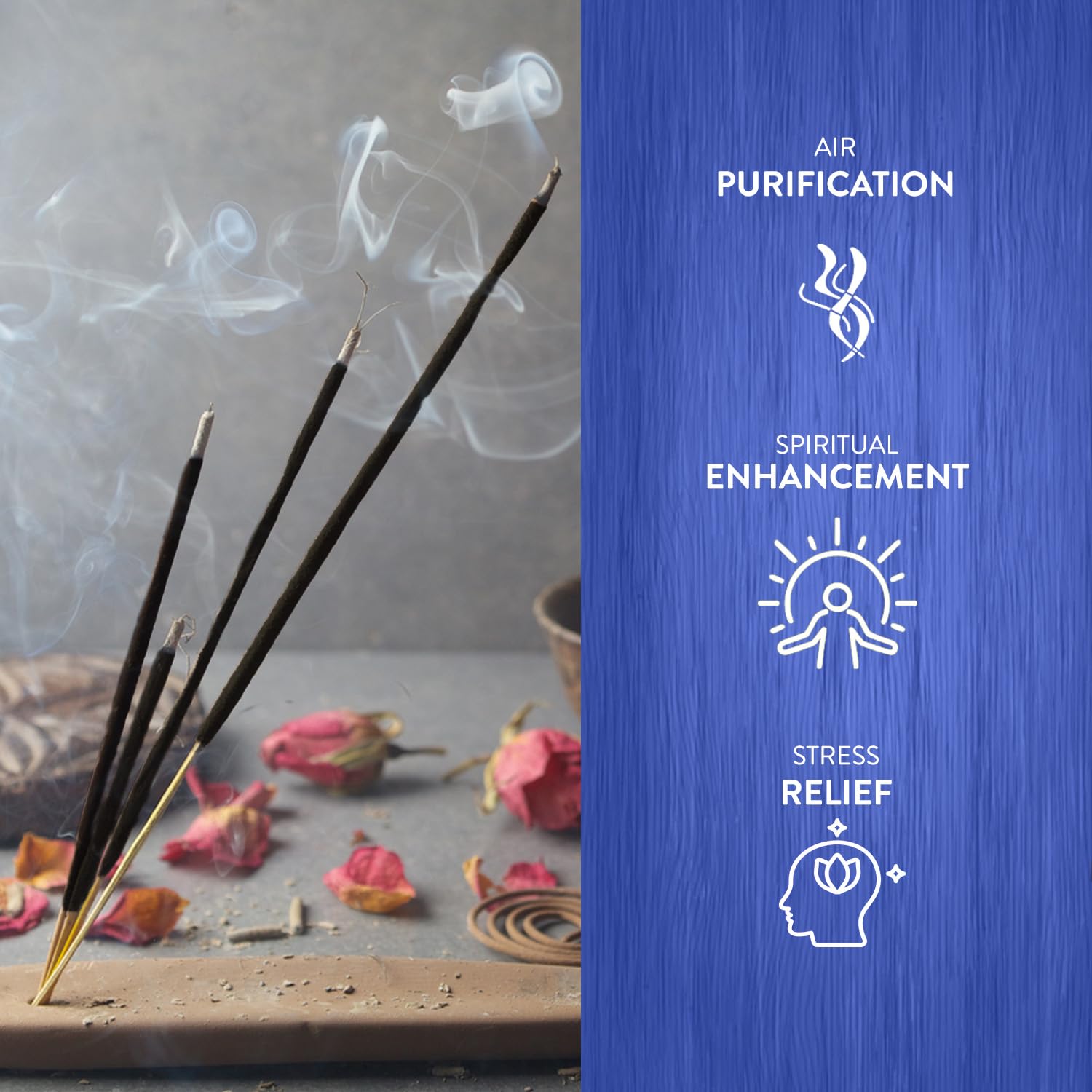 HEM Myrrh Incense Sticks - Pack of 6 - 120 count - 301g