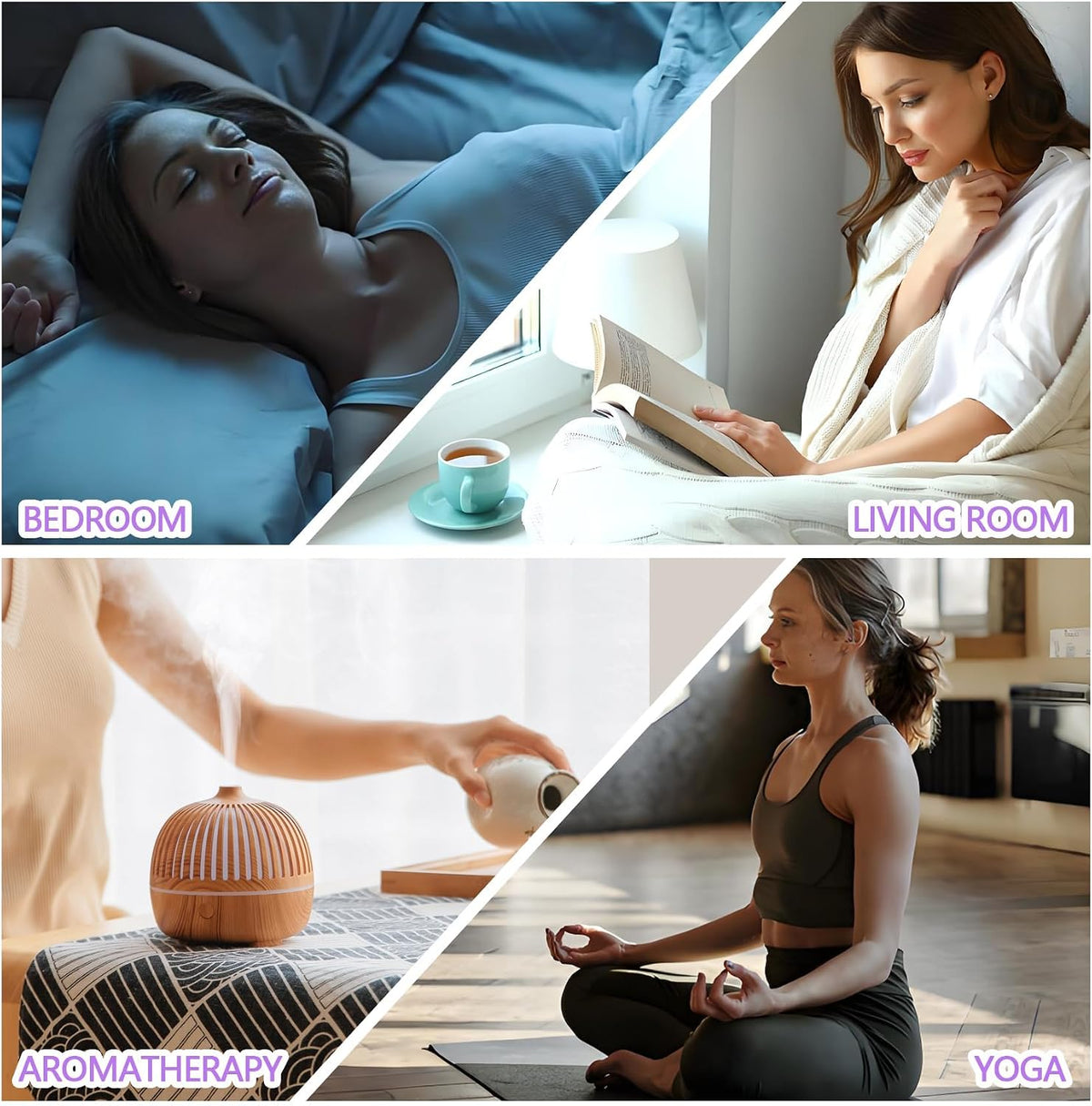 Essential Oils Set - Top 15 Scents for Diffuser
