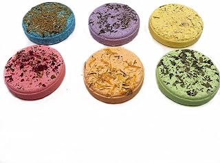 Shower Tablets Aromatherapy Shower Tablets, Aromatherapy Bath Salt Tablets to Control Oil and Exfoliate and Moisturise The Skin Shower Vapor Tablets Shower Steamers for Sinus Relief
