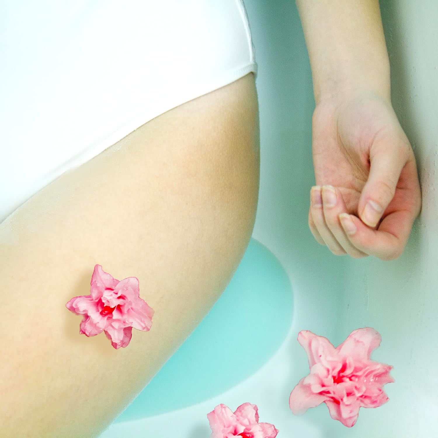Luxury Body Stopper, Anti-Slip Spa Accessory, Holds Reclined Position in Bath to Fully Release Tension, Bathe Comfortably Hands Free, and Keep Your Hair Dry. Recline, Relax, Stay Put!