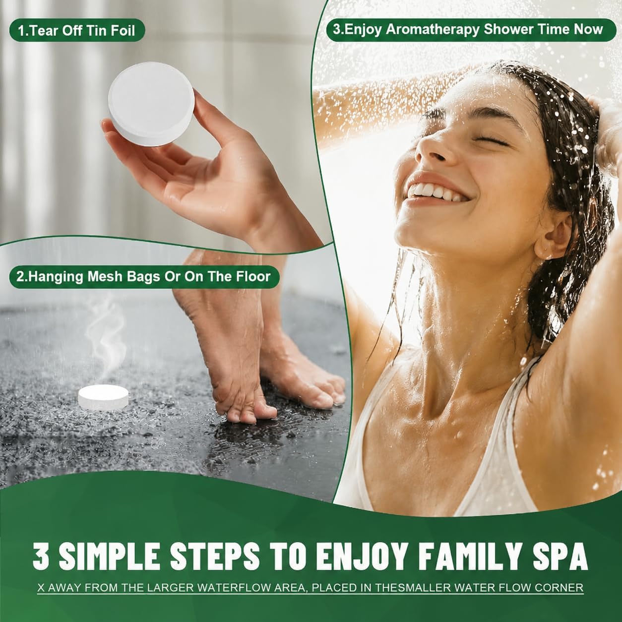 Shower Steamers Aromatherapy-8 Pack Shower Bombs with Essential Oils,Birthday Gifts for Women Self Care Relaxation Home SPA