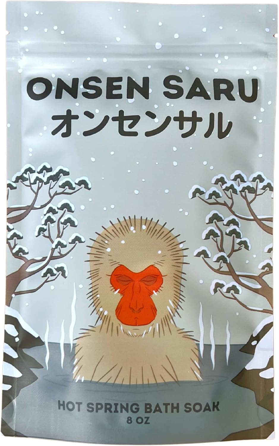 Himalayan Pink Salt Magnesium Onsen Bath Soak - 8oz - Handcrafted in Small Batches