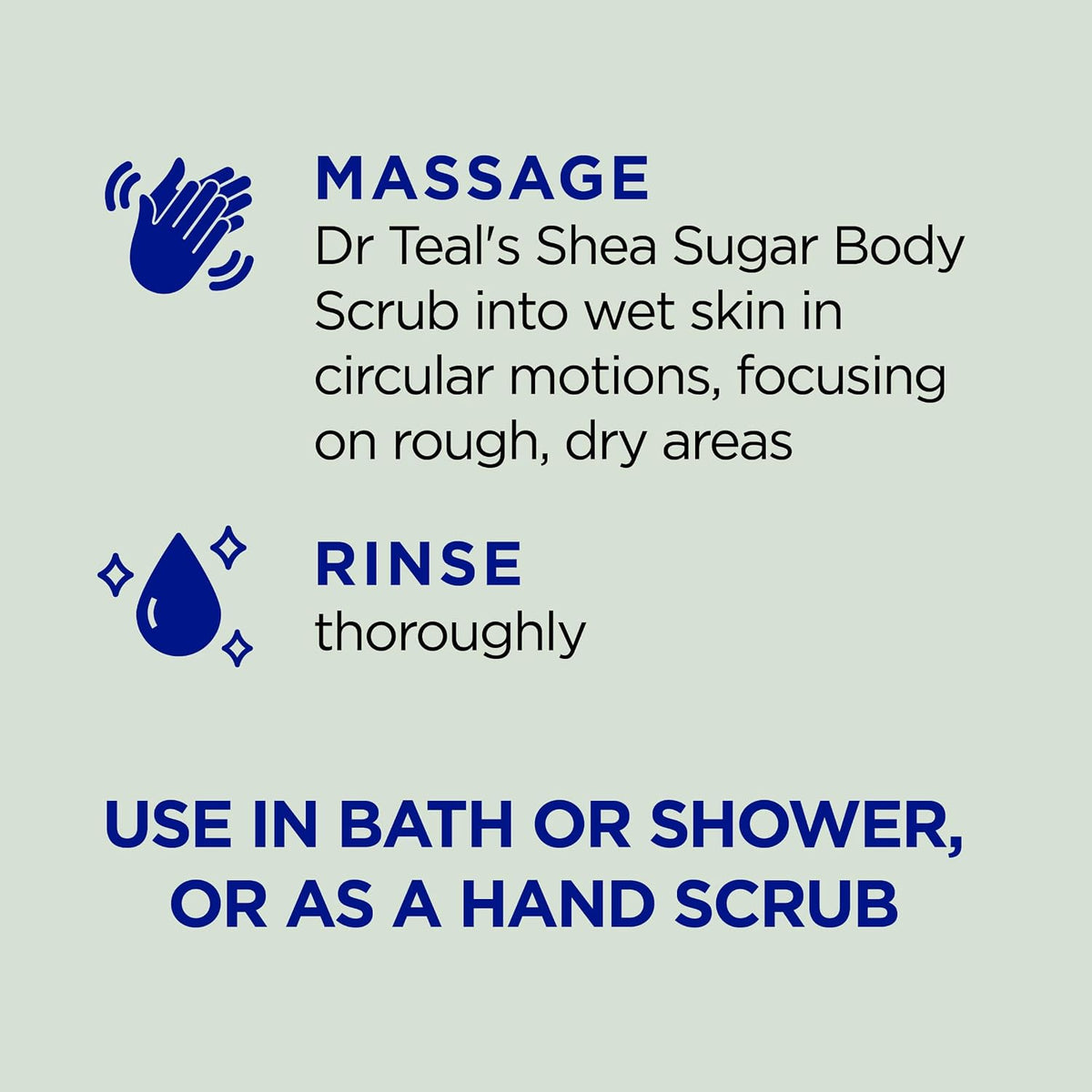 Dr Teal's Shea Sugar Scrub